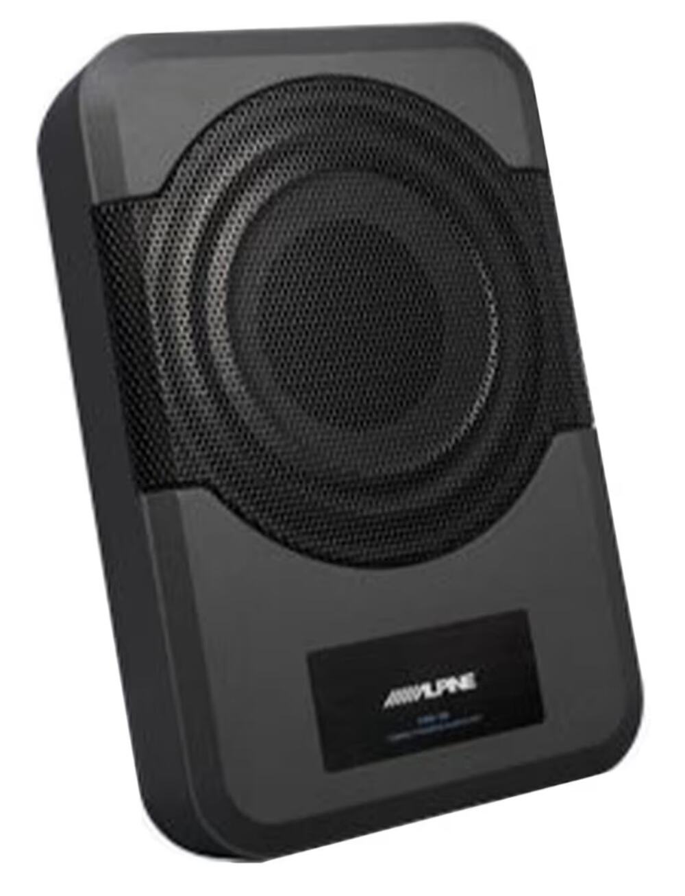 Alpine 8" Amplified Subwoofer (PWE-S8) 120W Compact Powered 8" Car Subwoofer